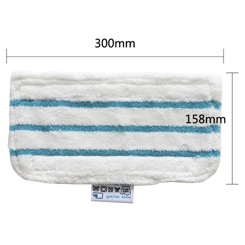 

5PCS Mop Pads for Black & Decker Steam Mop FSM1610 FSM1630 Washable and Reusable Replacement Mopping Cloth