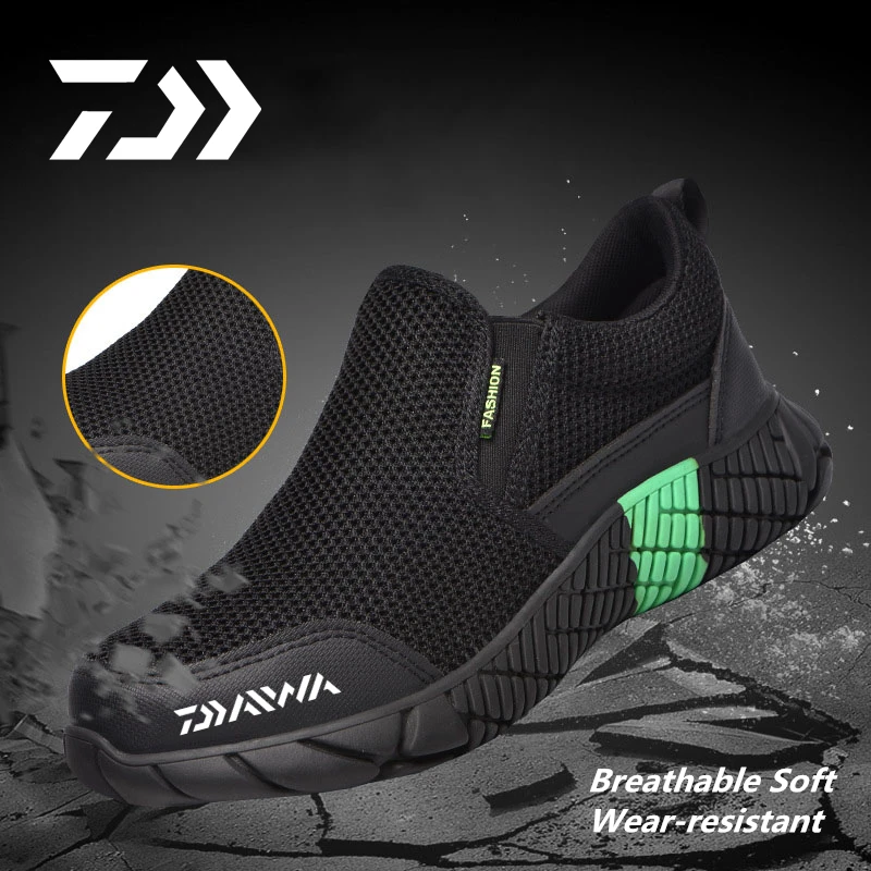 

Мужская обувь Daiwa для рыбалки, противоскользящая Новая модная прочная качественная спортивная дышащая обувь для бега и прогулок