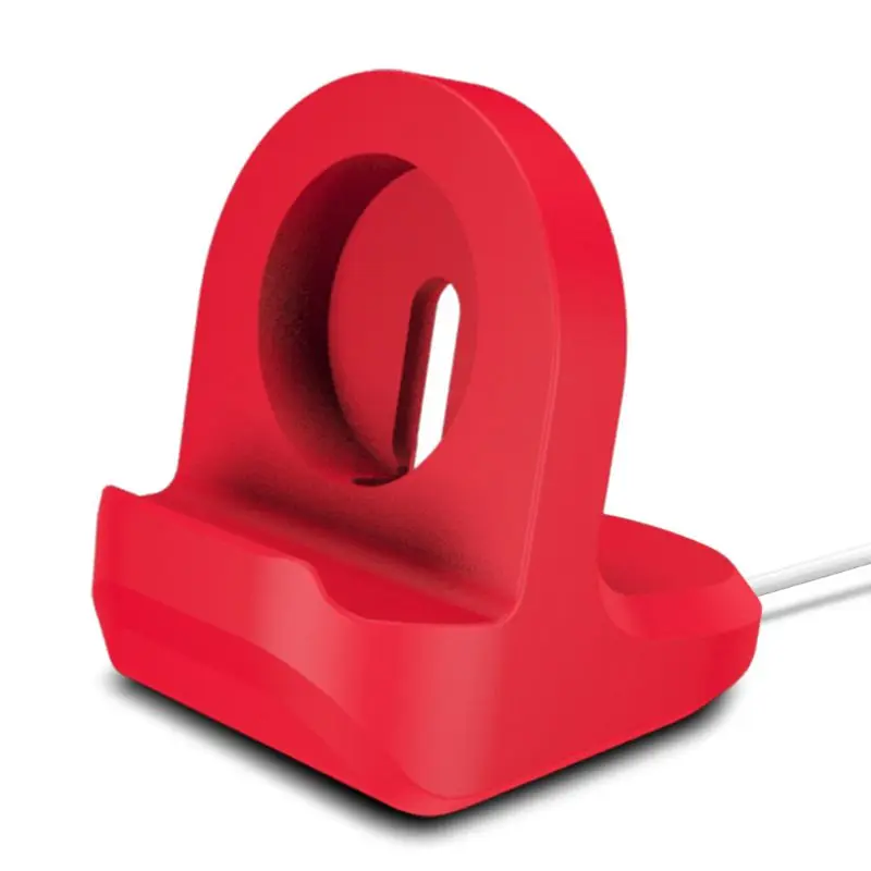 Портативное беспроводное зарядное устройство силиконовые часы для зарядки