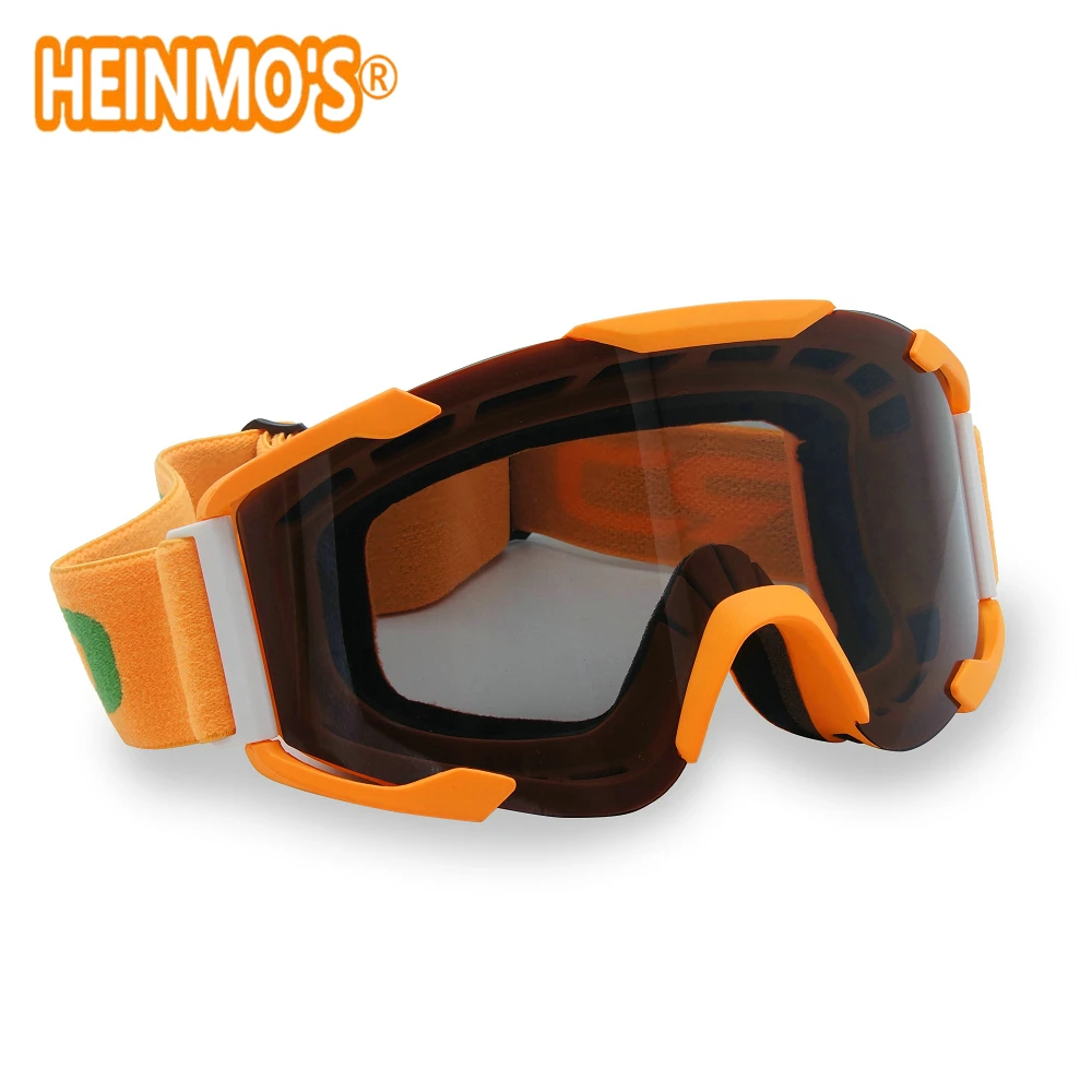 Зеленый мотоцикл очки для мотокросса Велосипед Беговые Гибкая