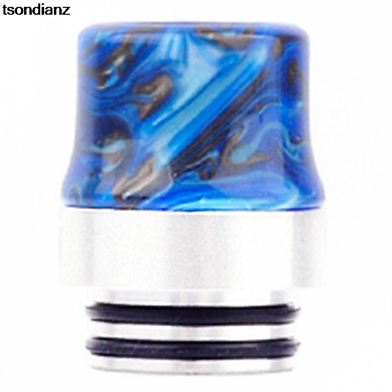 

810 Resin Stainless Steel Low Profile Drip Tip Wide Bore Short Mouthpiece For Geekvape Zeus X Zeus Dual Alpha Tank