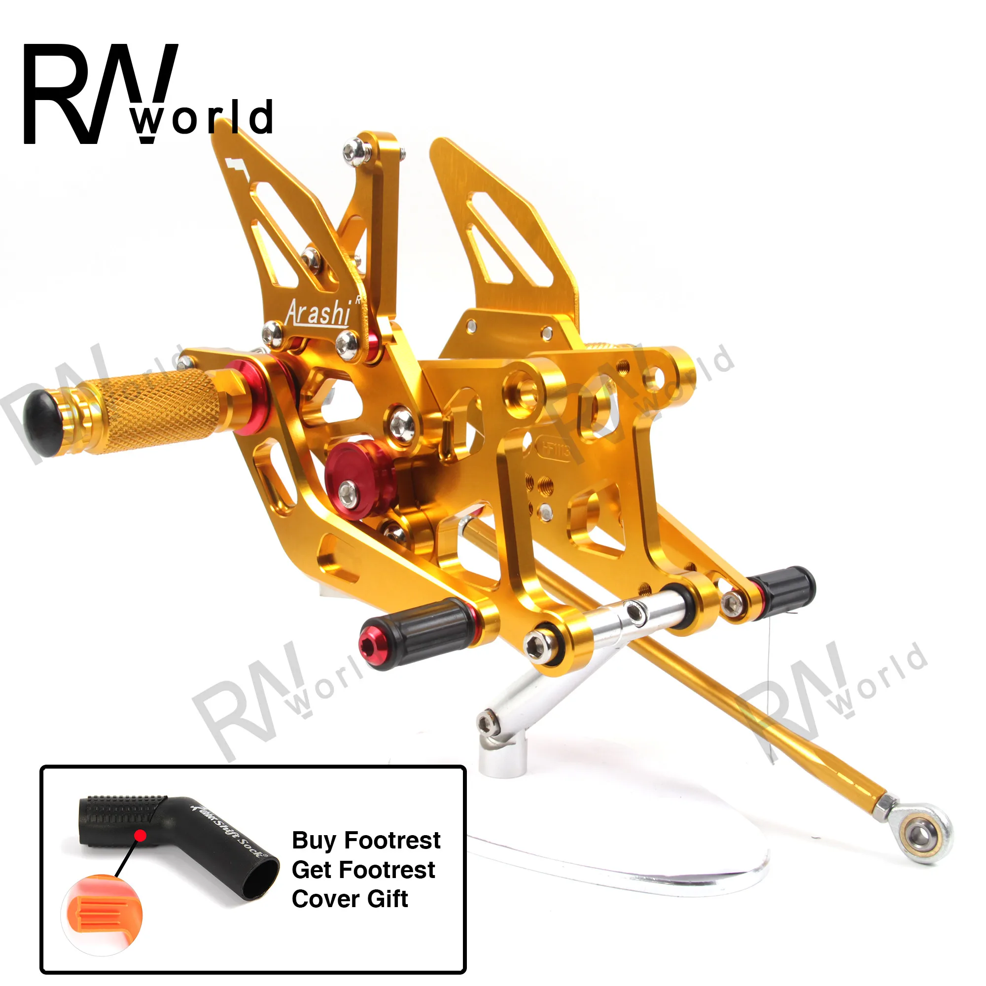 

CBR300R 2015-2021 Motorcycles CNC Adjustable Rearsets Rear Set Footrest Foot Pegs For HONDA CBR 300R CB300 R ABS 2018 2019 2020