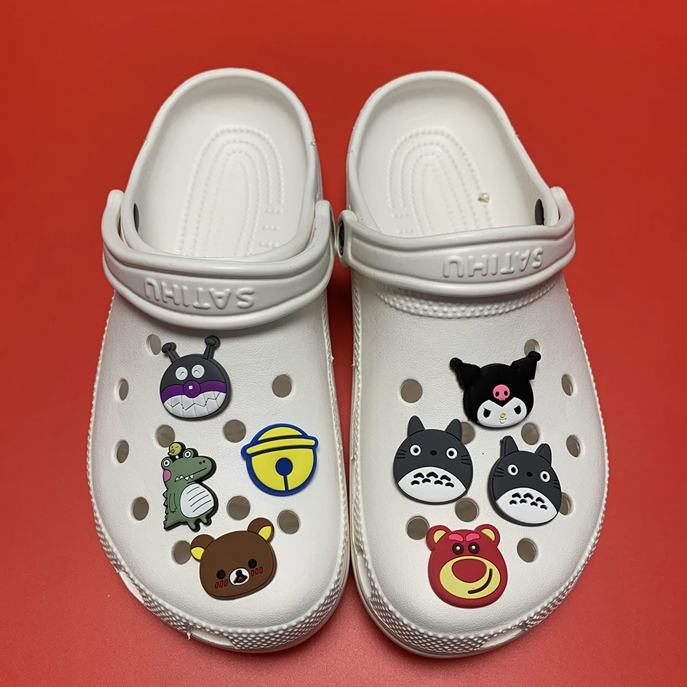 Распродажа 1 шт. подвески для обуви мультяшный Тоторо садовые аксессуары Пряжка