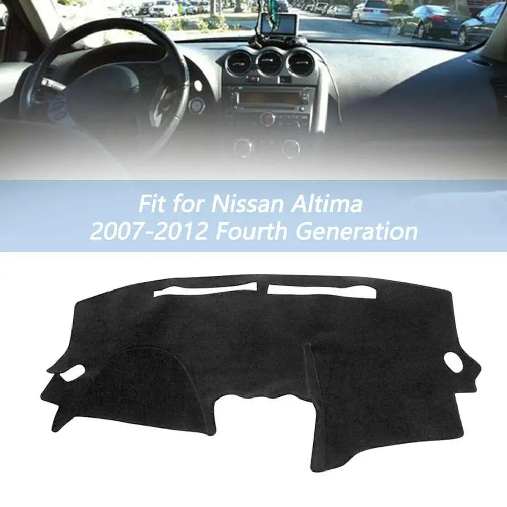 

EIDRAN Anti-Slip Dashmat Dashboard Auto Car Mat Black For Nissan Altima 2007 2008 2009 2010 2011 2012