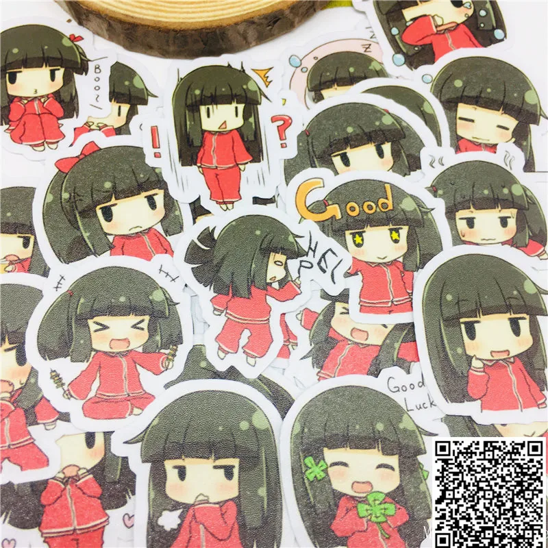 40 шт. милые стикеры в стиле кунг-фу для девушек стайлинга автомобиля велосипеда