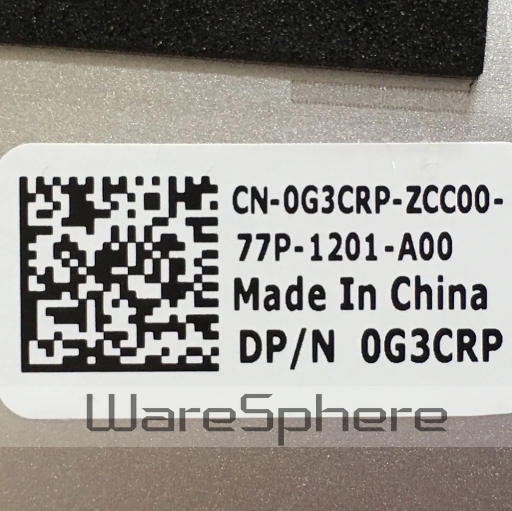 ЖК-задняя крышка для Dell Inspiron 15D 7570 задняя крышка чехол G3CRP 0G3CRP серебристый-без TS