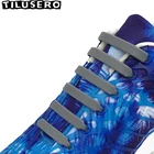 Силиконовые эластичные шнурки для мужчин и женщин, специальные без завязывания, резиновые, 13 цветов
