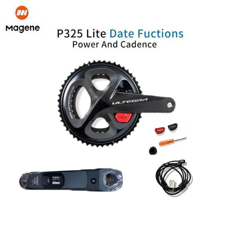 Габаритный измеритель мощности Magene P325 Ultegra R8000 шоссейного велосипеда Lite