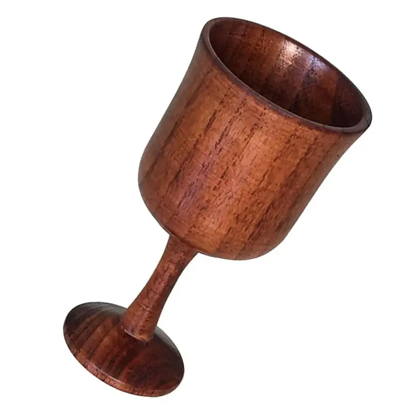 Деревянный винный бокал Классическая винная креативный прочный для вина посуда