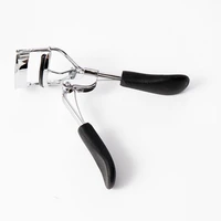 1pcs non slip eyelash curler tweezer black curl eye lash clip long lasting curling eye makeup ladies cosmetic tool accessories