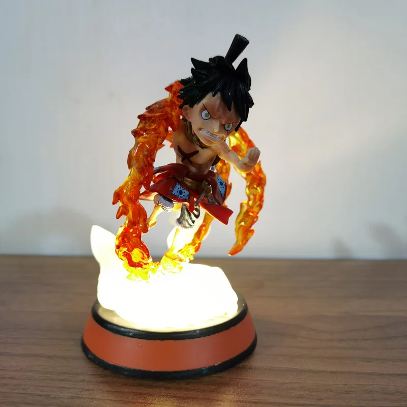 Аниме One Piece GK Monkey D. Luffy экшн-фигурка соломенная группа Милая версия Коллекционная