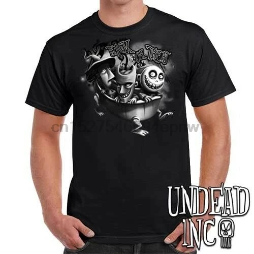 Кошмар перед Рождеством замок шок баррель трюк или лечения-мужская футболка