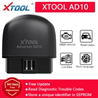 xtool ad10 obd2 diagnostic scanner eobd code reader with different meter shows with iosandroid hud head up display