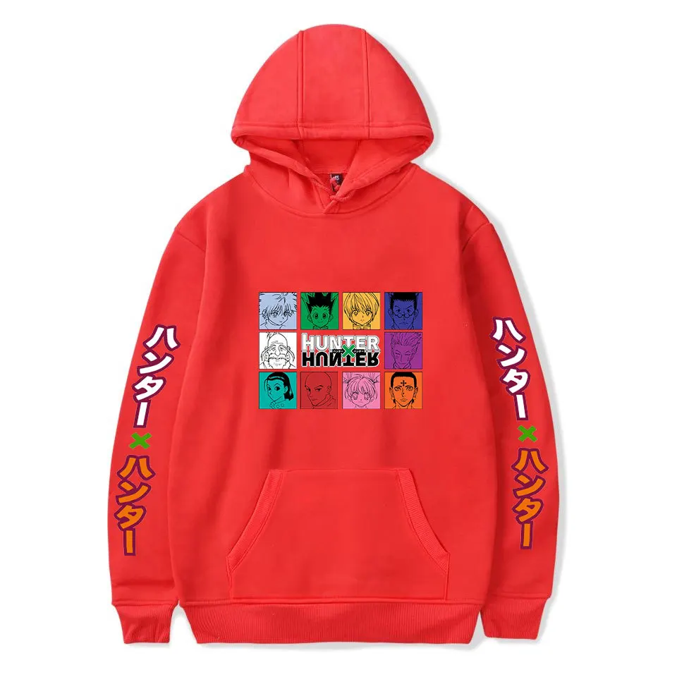 

Kawaii Hunter x Hunter Hoodie Men Hisoka Sweatshirt Tracksuit Streetwear Anime Hoodies Casual clothes Hunter x Hunter Hoody Tops