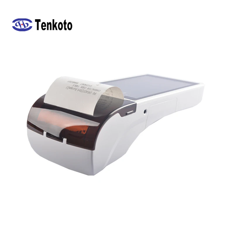 Android 6 0 POS чековый принтер 58 мм сенсорный экран КПК pos терминал GPRS WIFI Bluetooth 3G
