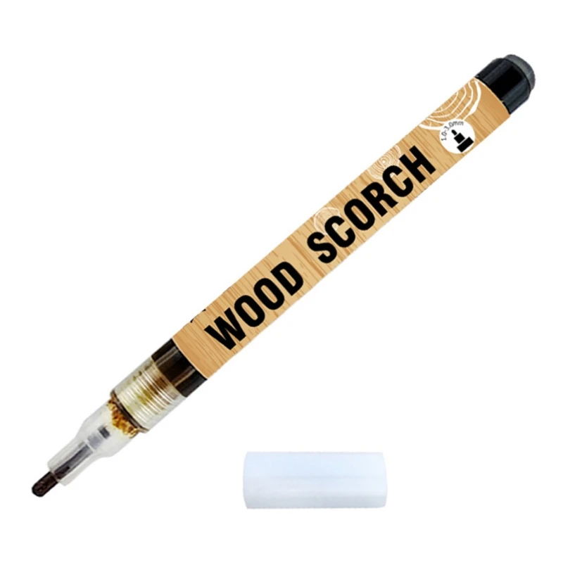 

Wood Burning Pen Scorch Marker Pen Pyrography Pen Wood Burned Marker Pen for DIY