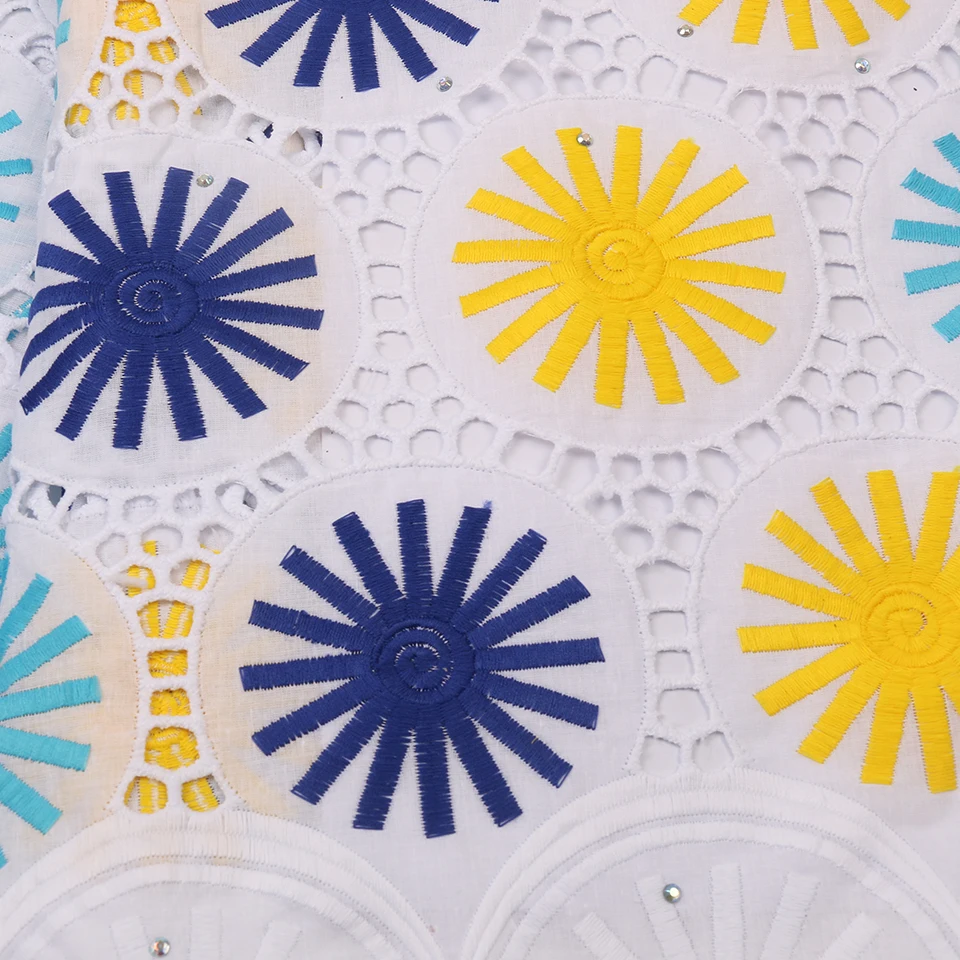 2019 кружева африканская ткань высокое качество швейцарская вуаль новый молочный