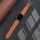 Ремешок кожаный для Apple watch band 44 мм 40 мм 38 мм 42 мм iWatch series 6 se 5 4