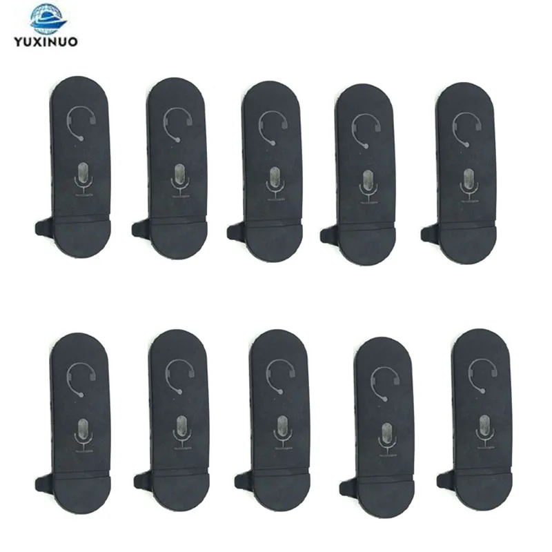 Cubierta de auriculares para walkie-talkie Motorola XIR P3688, DEP450, DP1400, CP200D, lote de 10 unidades