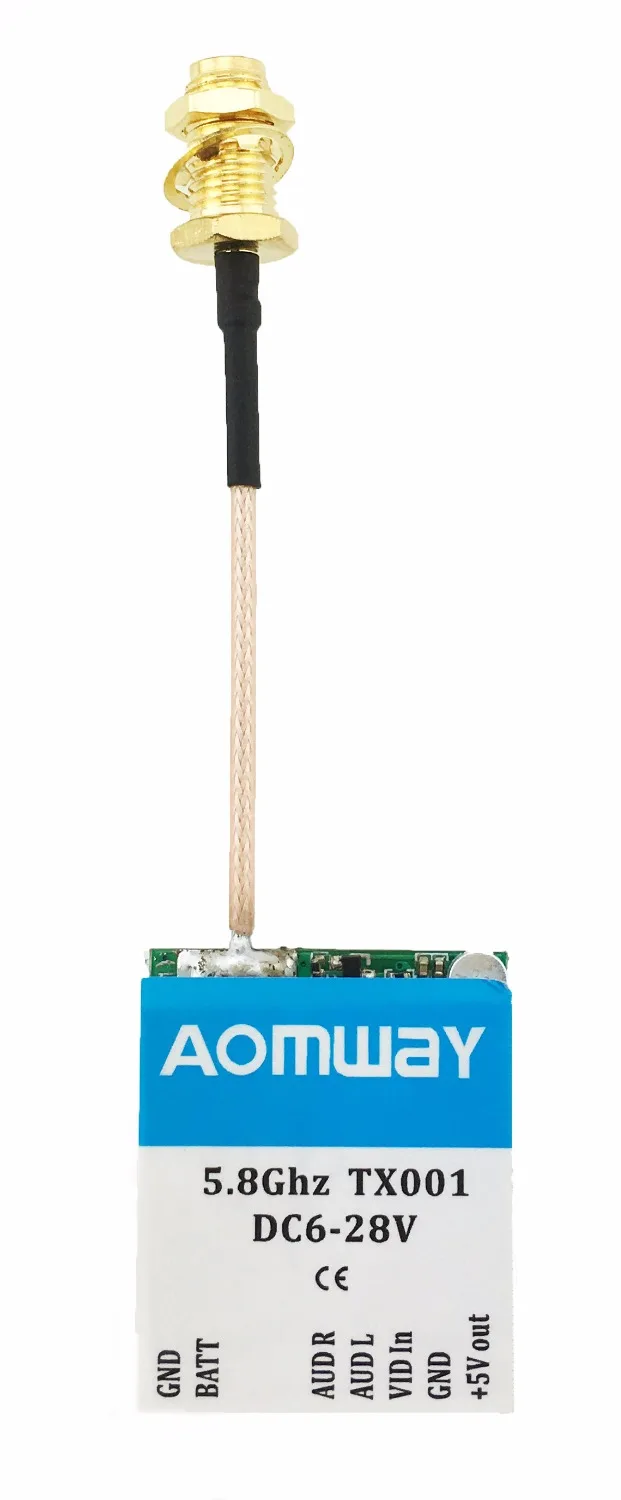 Переключаемый светодиодный индикатор Aomway мощность 0 МВт 25 200 600 мВт 5 8 ГГц 40CH