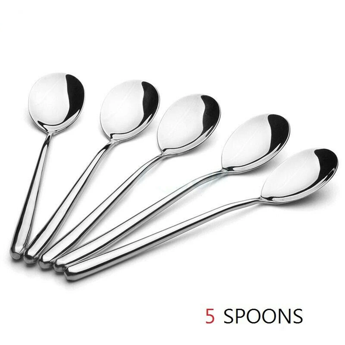 

Ravioli Spoon Functional Silver Kitchen Household Stainless Steel Round