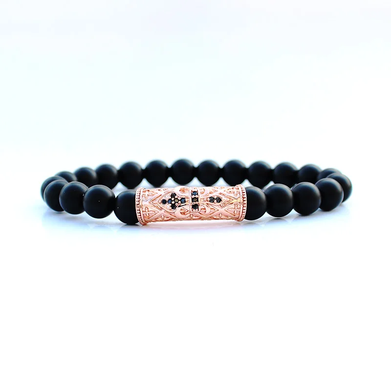 Новые аксессуары bileklik для мужчин браслеты с камнями и бусинами женщин ювелирные