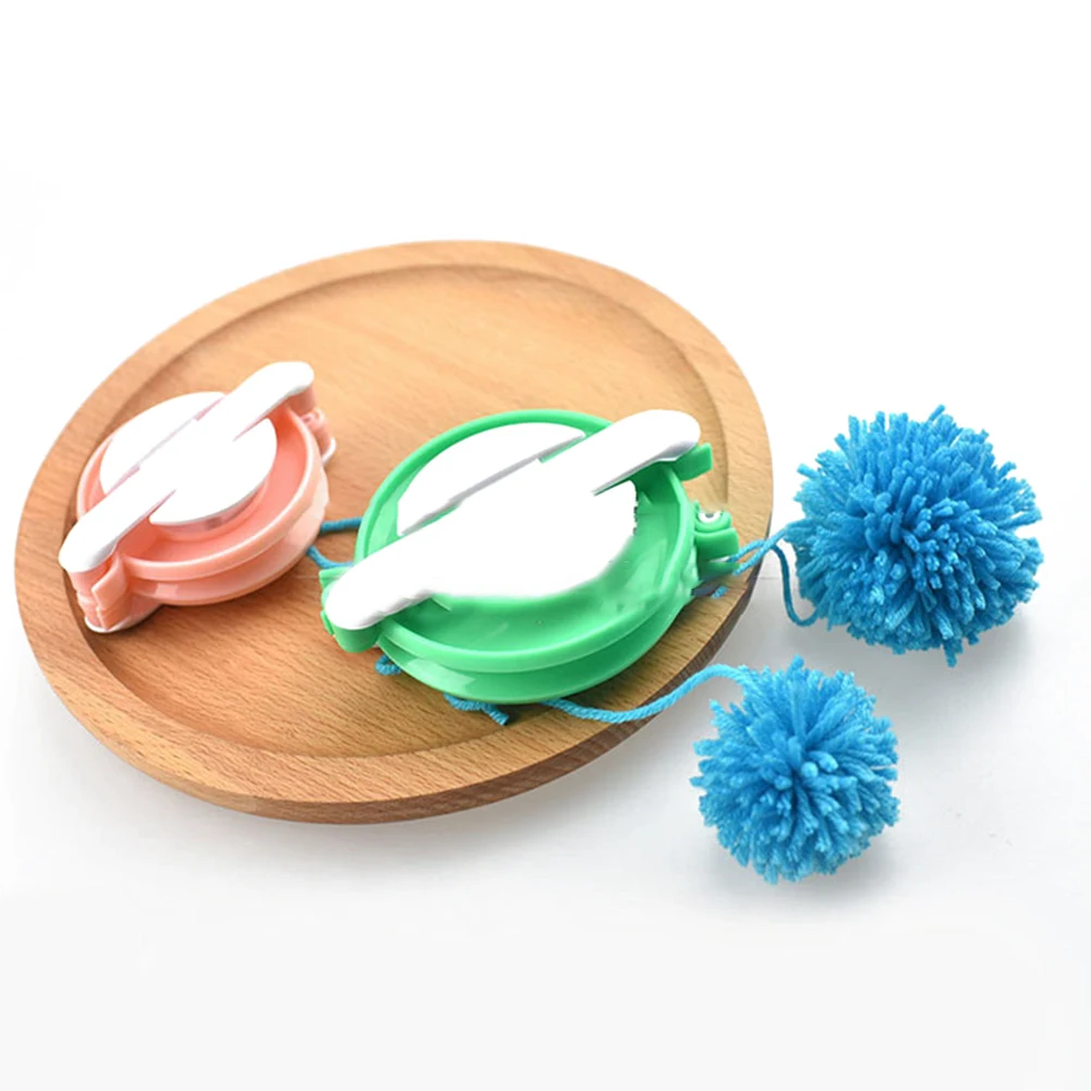 1 Набор эфирных Pom Pompom Maker пушистый шар ткацкая игла ремесло Вязание инструмент DIY