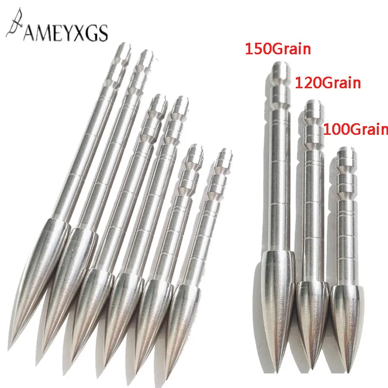 

12pcs Archery Broadheads Insert Arrowhead With 4.2mm Carbon Arrow Shaft Arrowhead For Hunting Accessories