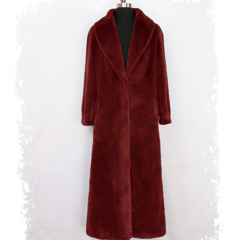 

Пальто из искусственного меха, меховое пальто, плюшевая куртка, пальто для женщин, зима 2021, черные женские зимние пальто, 2021, элегантное паль...