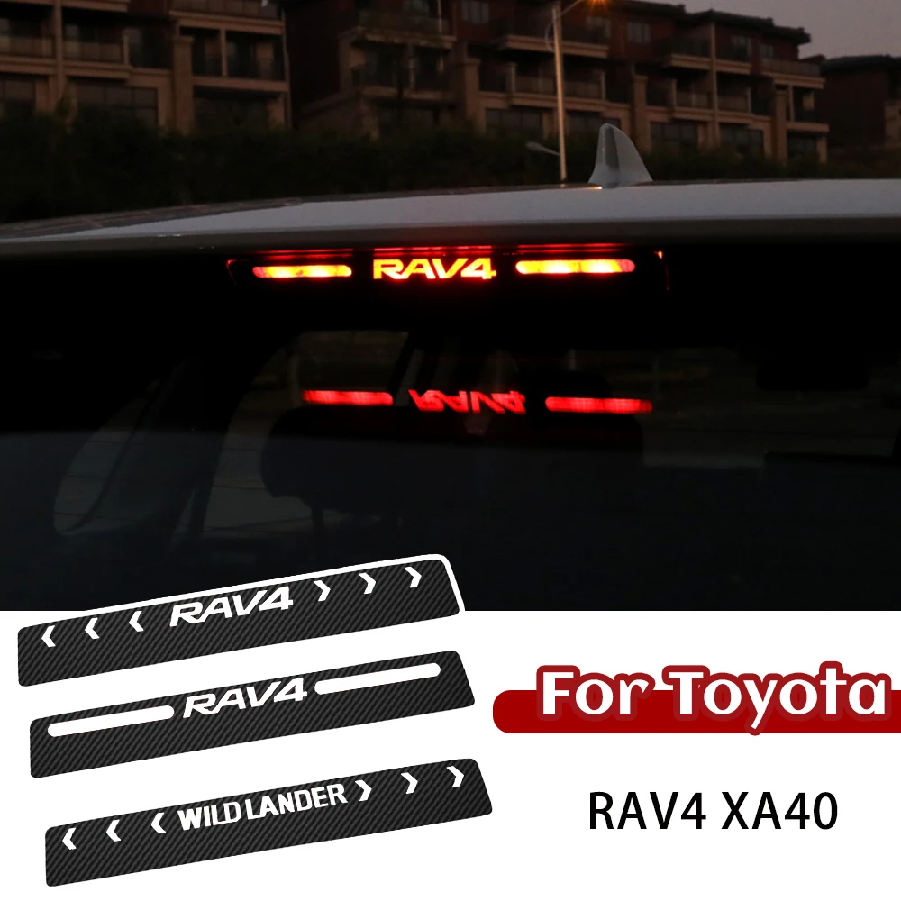 Для Toyota RAV4 автомобильный Стайлинг 3D наклейки из углеродного волокна Rav4 2016 2017 2018