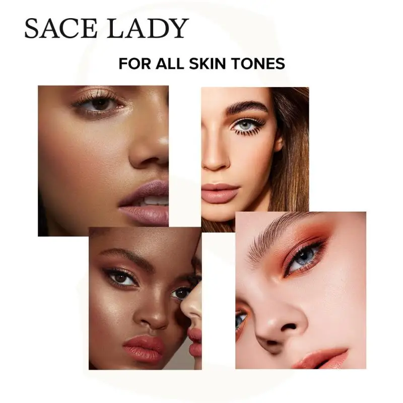 SACE LADY 10 оттенков тени для век Палитра Макияж матовые перламутровые стойкие Пудра