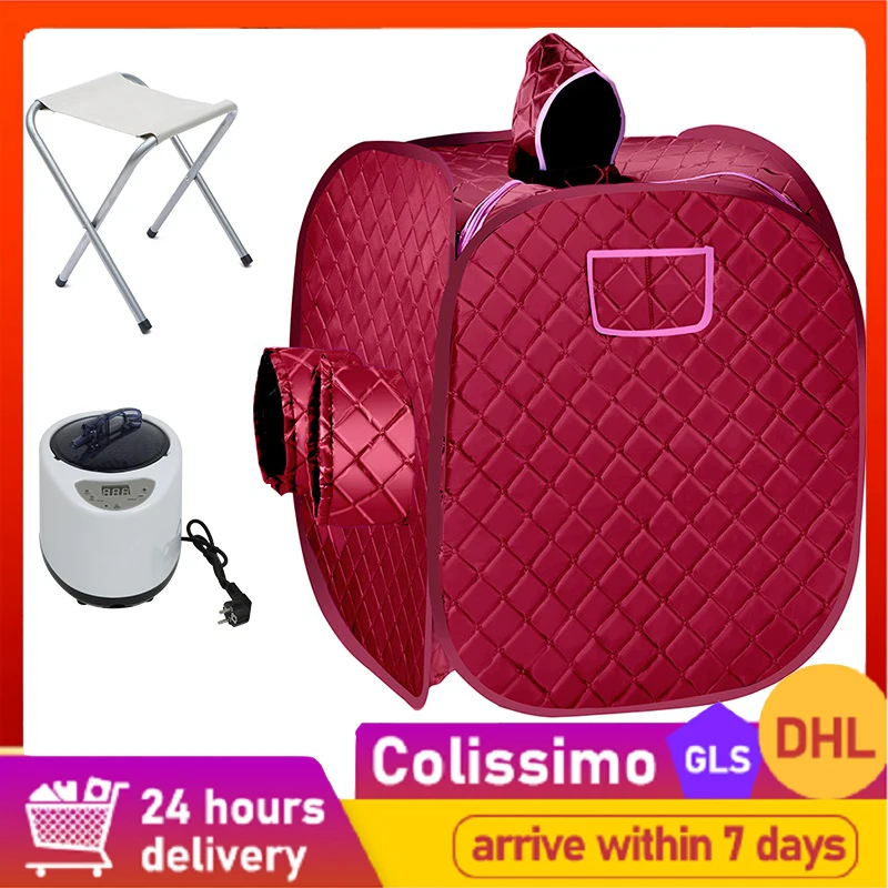 Портативная Складная Паровая сауна 80*80*100 см генератор кабины спа-комната палатка