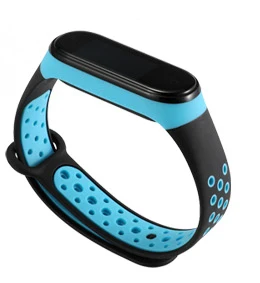 Чехол-браслет для xiaomi mi band 4 mi band 3 силиконовый ремешок на запястье двойной цвет сменный ремешок для часов для xiaomi mi band 4 3
