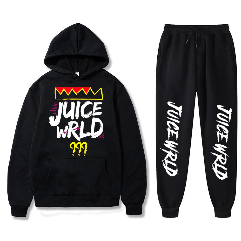 

Pattern Print Multicolor Women's Men Hoodies Fashion Brand Hoodie Winter Tracksuit Anime Print Sweatshirts Tops Julce Wrld