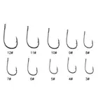 80 шт. рыболовные заточенные крючки с коробкой 10, снасти купе-рыбы, размеры 3 #4 #5 #6 #7 #8 #9 #10 #11 #12 #10, крючок для рыболовных снастей