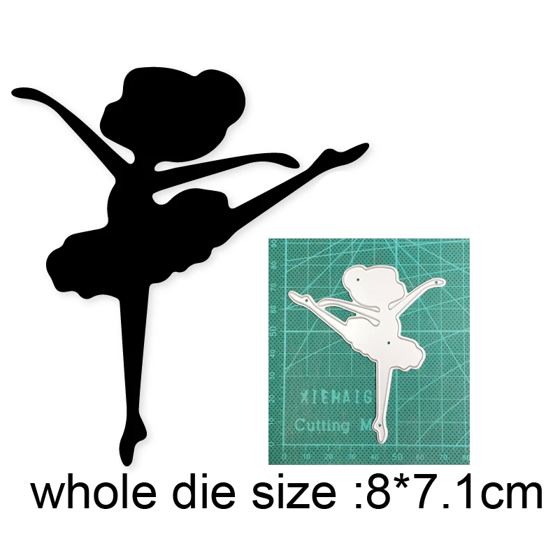 

Пресс-формы "танцующая девушка", новинка 2021, металлические пресс-формы для «сделай сам», скрапбукинг, изготовление бумаги и карт, декоративн...