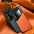 Кожаный чехол Lereach для Huawei Nova Y60, автомобильный противоударный чехол с магнитной силиконовой рамкой