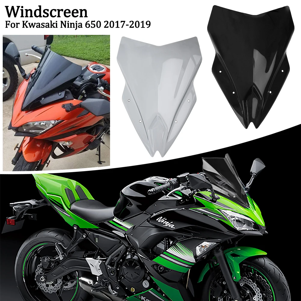 Аксессуары для мотоциклов Kawasaki Ninja 650 ветровое стекло дефлектор 2017 2018 2019 Ninja650 NINJA