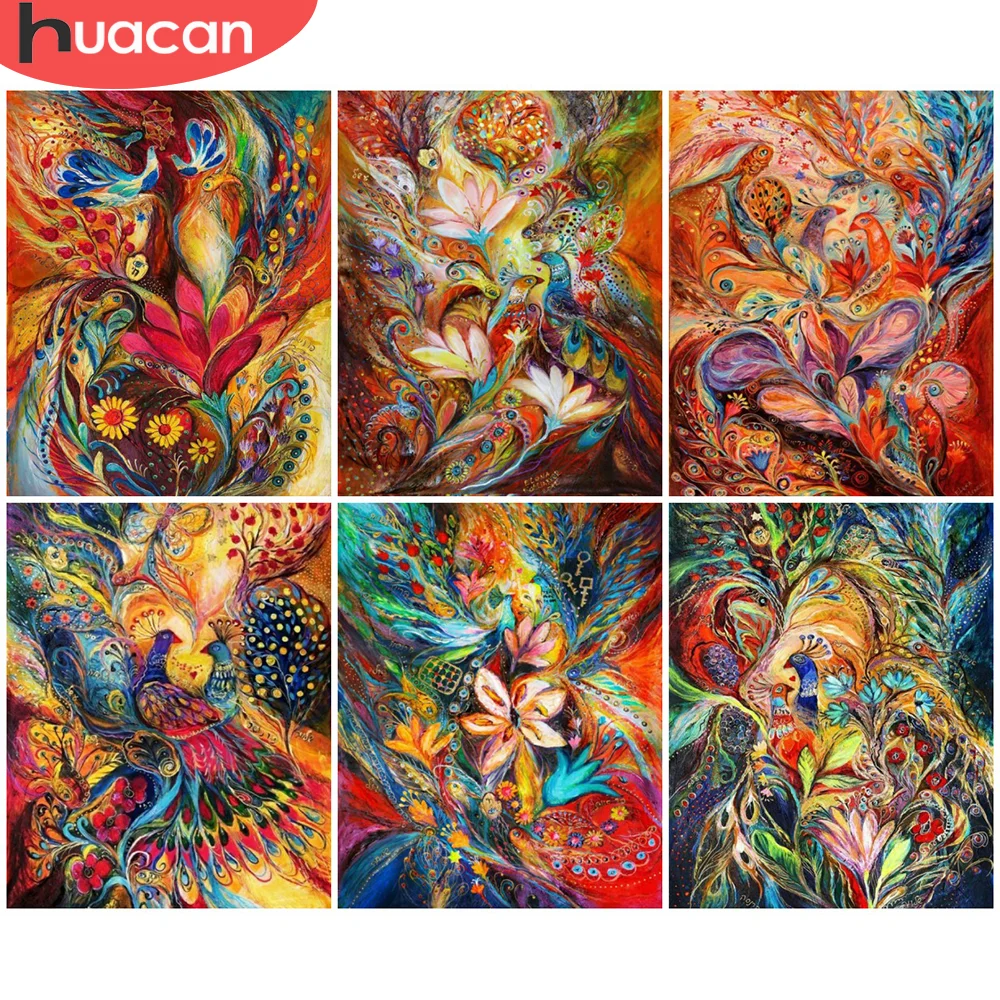 

Картина по номерам «Павлин», уникальный подарок