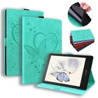 Чехол для Coque Kindle Paperwhite 2021 11-го поколения Чехол с тисненой бабочкой полный корпус чехол для электронной книги для Etui Kindle Paperwhite 5 2021 чехол