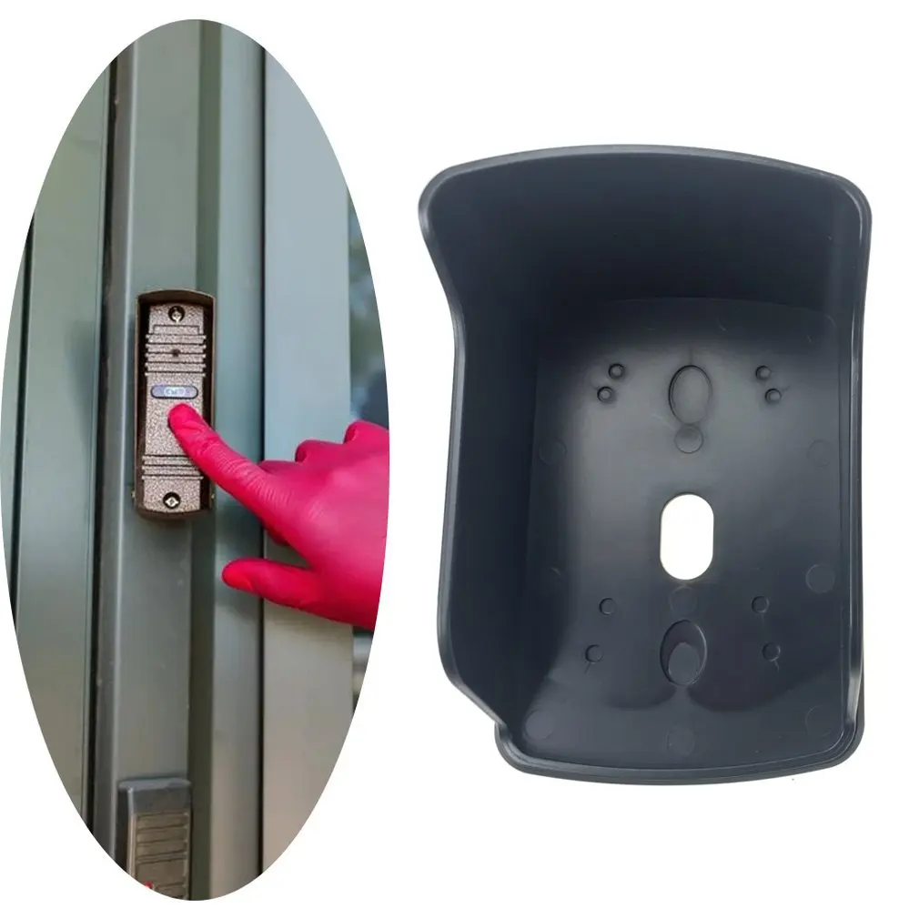 

Новый водонепроницаемый чехол для беспроводного дверного звонка, умный дверной звонок, звонок-колокольчик, прозрачная Водонепроницаемая кнопка для дома