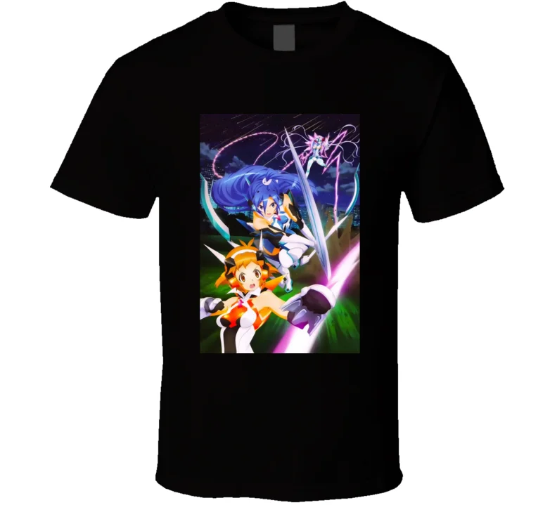 Мужская футболка Senki Zesshou Symphogear аниме Женская | одежда