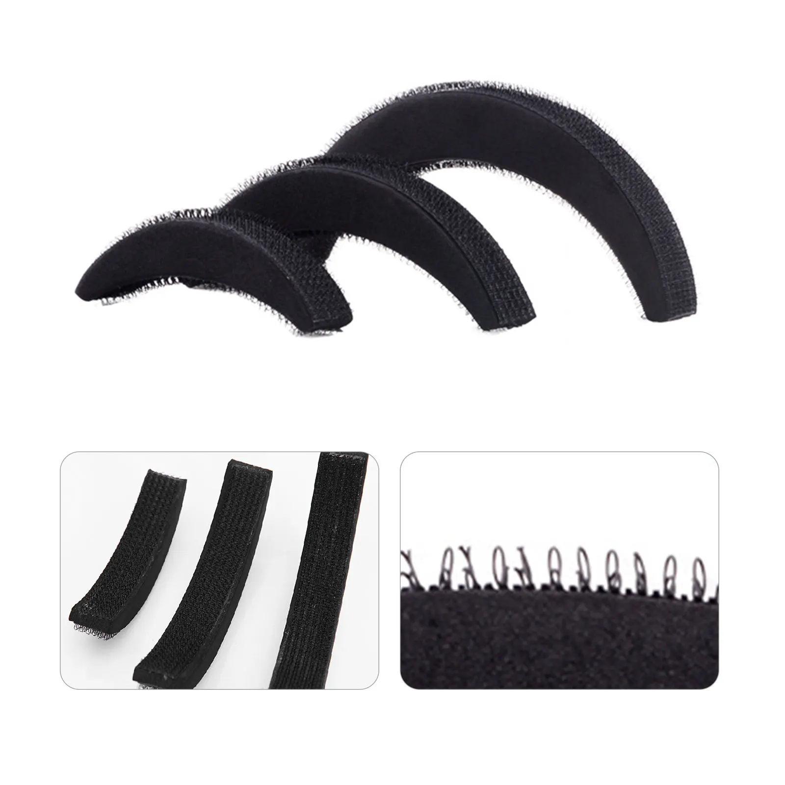 Подушечки для волос 3 шт./компл. увеличения объема пучка Пончик волшебный