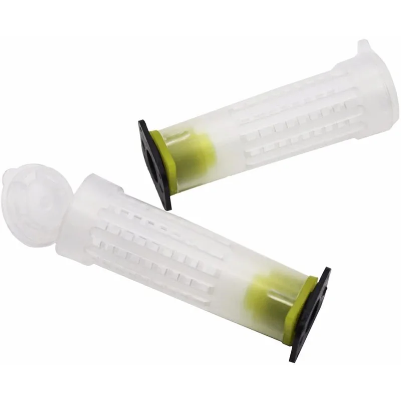 

200Pcs Queen Bee Protective Cover Queen Cage Beekeeper Tool Garden Beekeeper Queen Bee Catcher