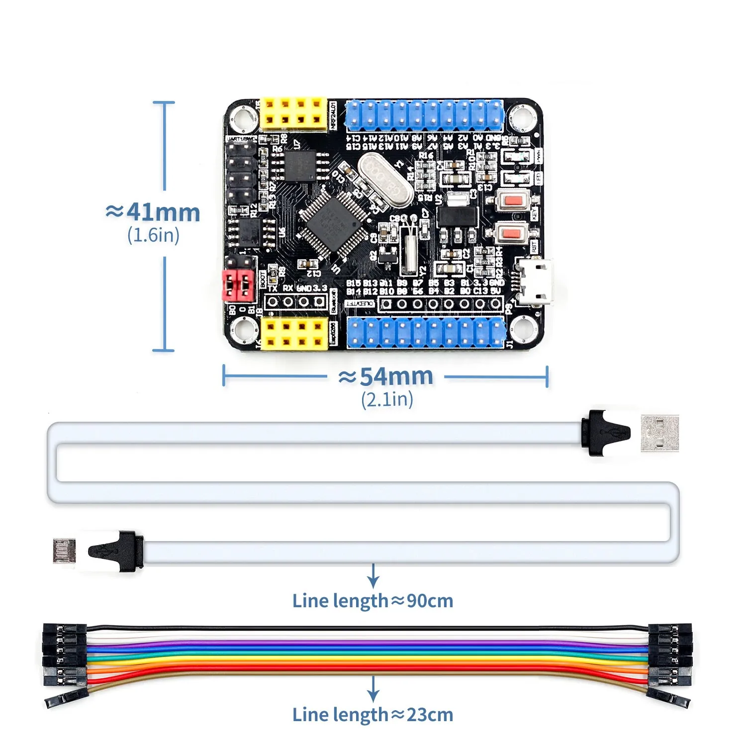 Мини плата для разработки системы STM32F103C8T6 ARM макетная основная STM32 5 в постоянного