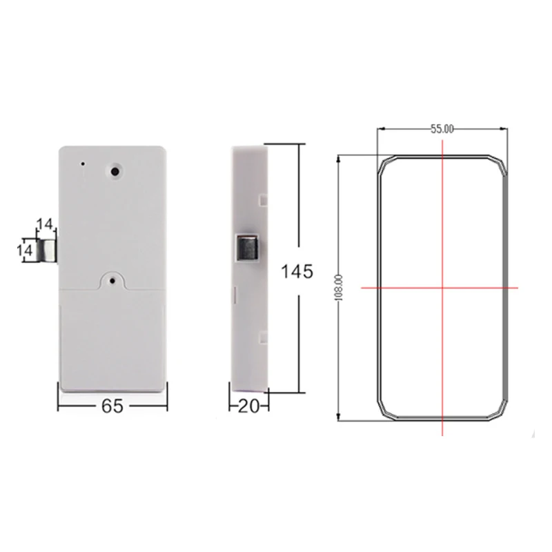 Умный Цифровой отпечатков пальцев пароль замок двери анти кражи сенсорный
