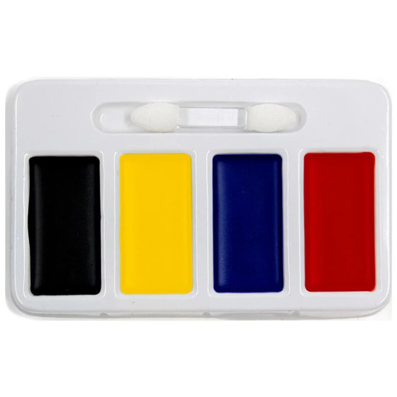 Мини краска для тела мелки праздника вечерние краски макияжа пигменты лица УФ