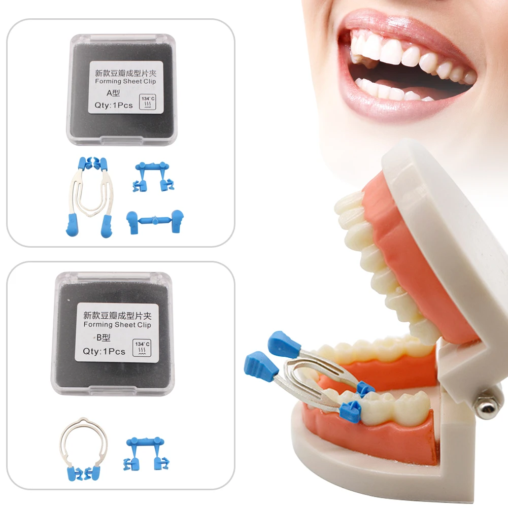 

Hot sell Dental Matrix Sectional Contoured Metal Spring Clip Rings Dentist Tools Lab Dental Instrument Fast delivery Shipping