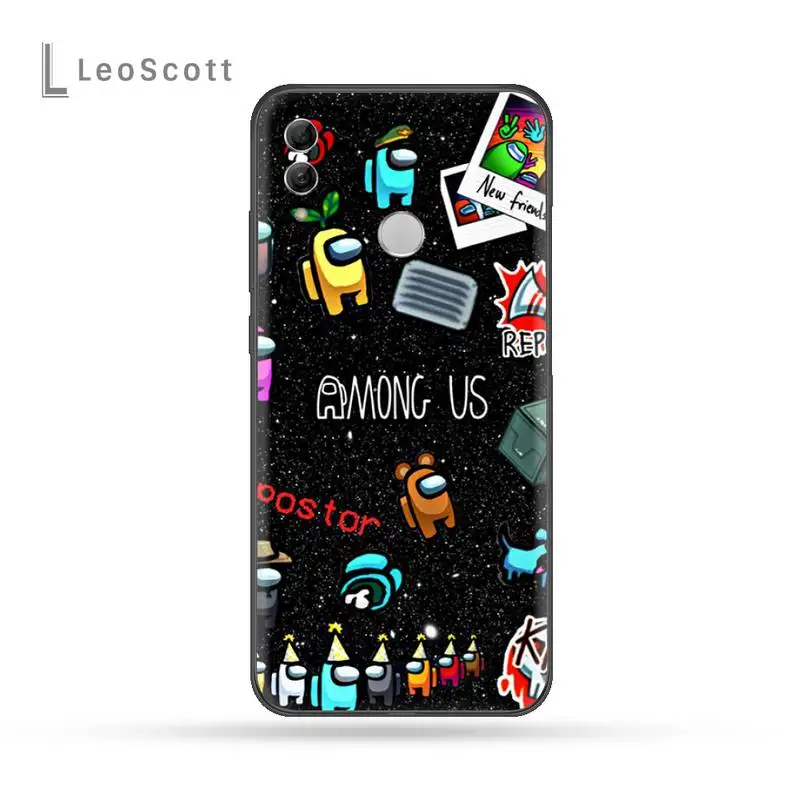 

Hot Among Us Game Mobile Phone Case For Huawei honor P9 P10 P20 P30 P40 Pro 10i Lite 20 nova 5t