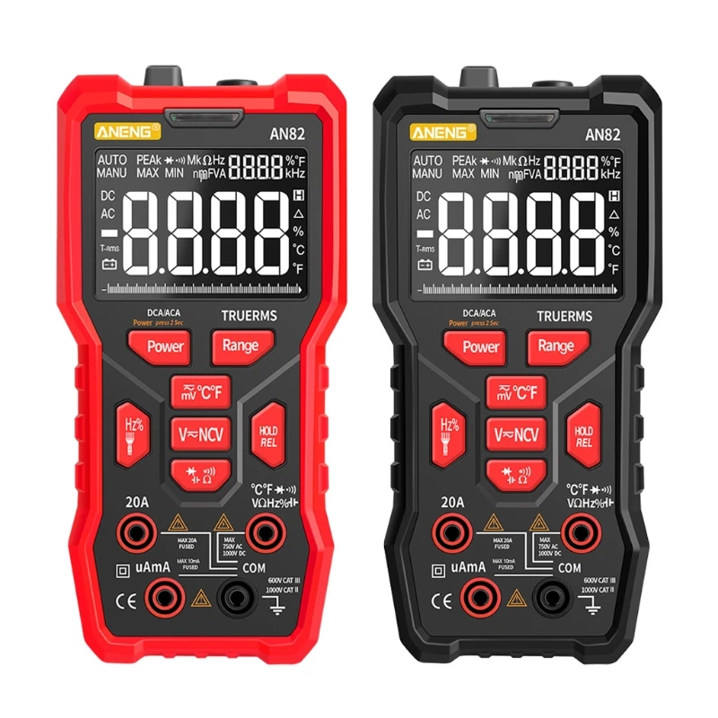 AN82 Professional Digital Multimeter 9999 Counts True RMS NCV Tester Multimetro E5BE | Инструменты
